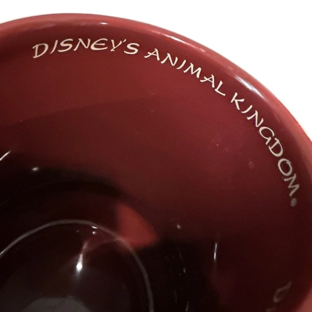 Disney Animal Kingdom Asia‎ Tiger Yin Yang Mug Set of 2 Ceramic 16 oz Bone China